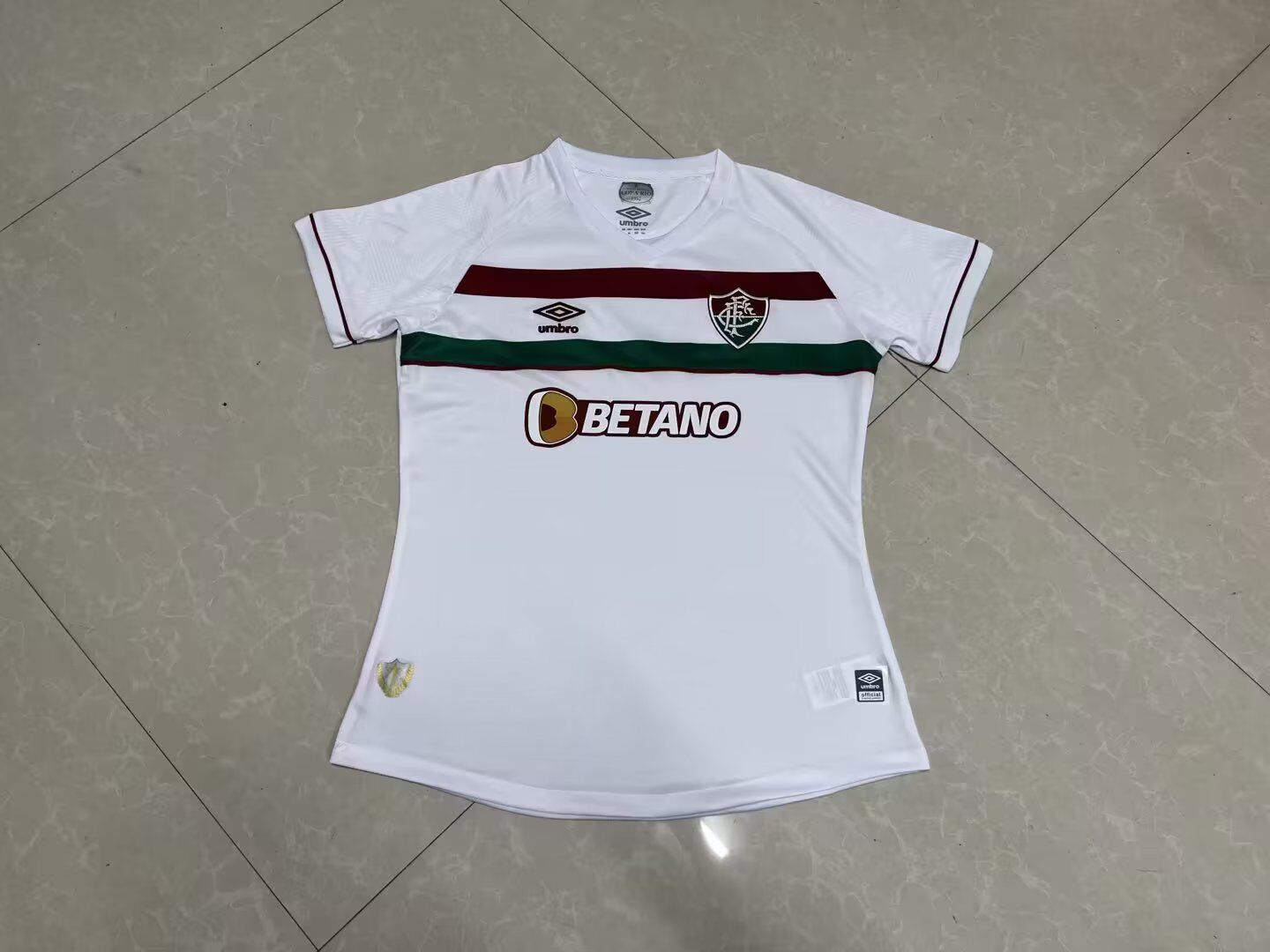 AAA Quality Fluminense Woman 23/24 Away White Soccer Jersey